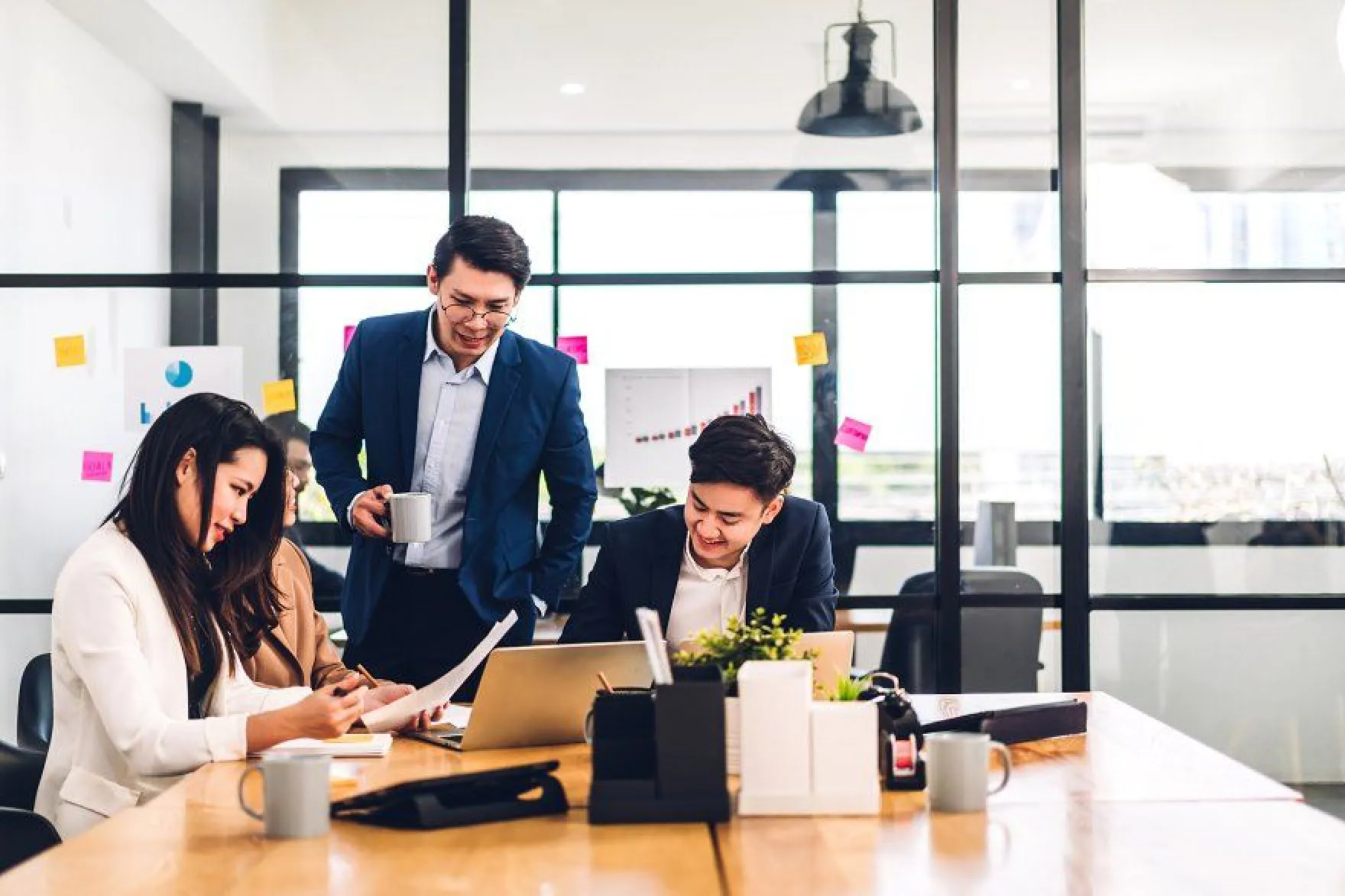 Zespół w trakcie pracy